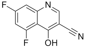 5,7-difluoro-4-hydroxyquinoline-3-carbonitrile
